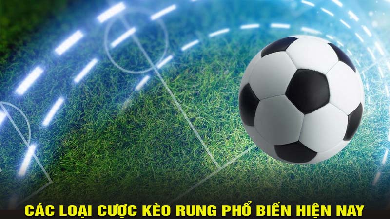 Các loại cược kèo rung phổ biến hiện nay